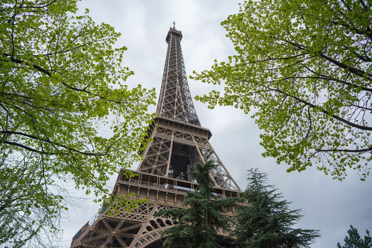 <i>Atilano Garcia/SOPA/Sipa/AP</i><br/>A view of the Eiffel tower in Paris.