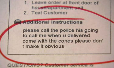 Authorities said a woman who was allegedly sexually assaulted used the Grubhub food delivery service app to escape.