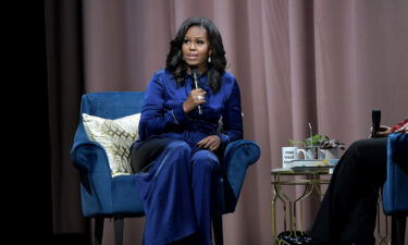 Michelle Obama discusses her book 'Becoming' in Boston in November 2018. Obama announced on July 21 that she has written a new book.