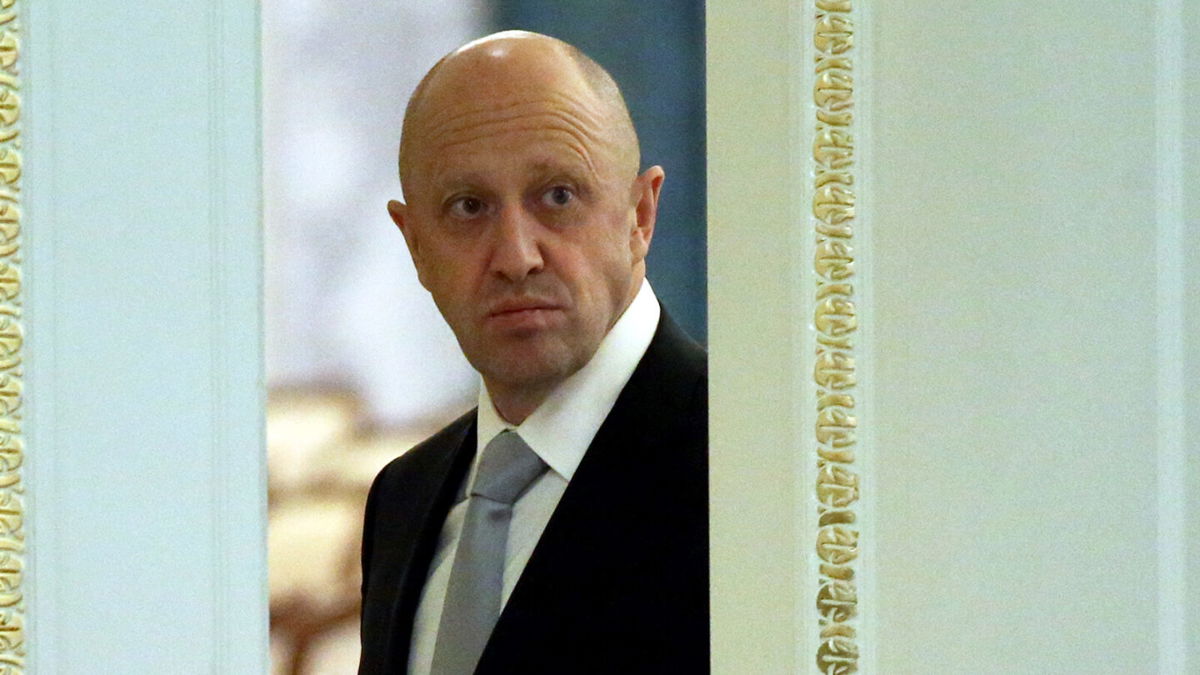 <i>Mikhail Svetlov/Getty Images/FILE</i><br/>Russian billionaire and businessman Yevgeny Prigozhin attends Russian-Turkish talks in Konstantin Palace in Strenla on August