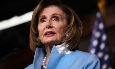House Speaker Nancy Pelosi speaks at her weekly news conference at the Capitol building in August 2021 in Washington