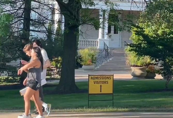 Students walk on the University of Missouri campus Friday, Aug. 19, 2022.