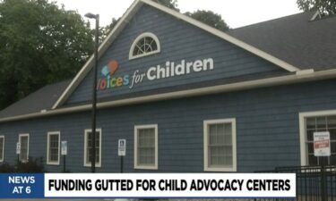 Centers that help abused children are being told critical funding has been slashed in half across the state.