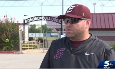 JP Holman is the head baseball coach at Edmond Memorial High School.