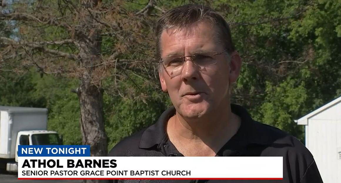 <i>KCTV</i><br/>Athol Barnes is the Senior Pastor of Grace Point Baptist Church where Charles Criniere is a fellow congregation member.