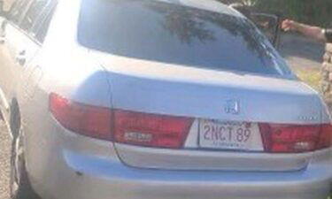 Joshua is driving a four-door silver Honda Accord with Massachusetts registration.