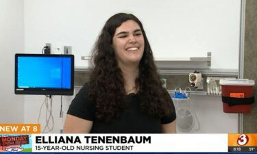 ASU student Elliana Tenenbaum is set to become the university's youngest nursing graduate yet.