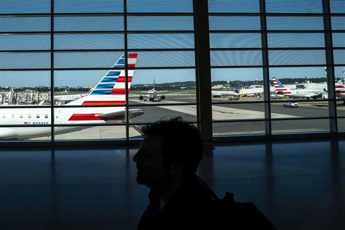 <i>Nathan Howard/Getty Images</i><br/>American Airlines canceled 4% and delayed 24% of its Saturday flights
