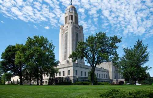 A Nebraska mother and her daughter are facing charges in an abortion-related case that involved police obtaining their Facebook messages. The Nebraska State Capitol is pictured here.
