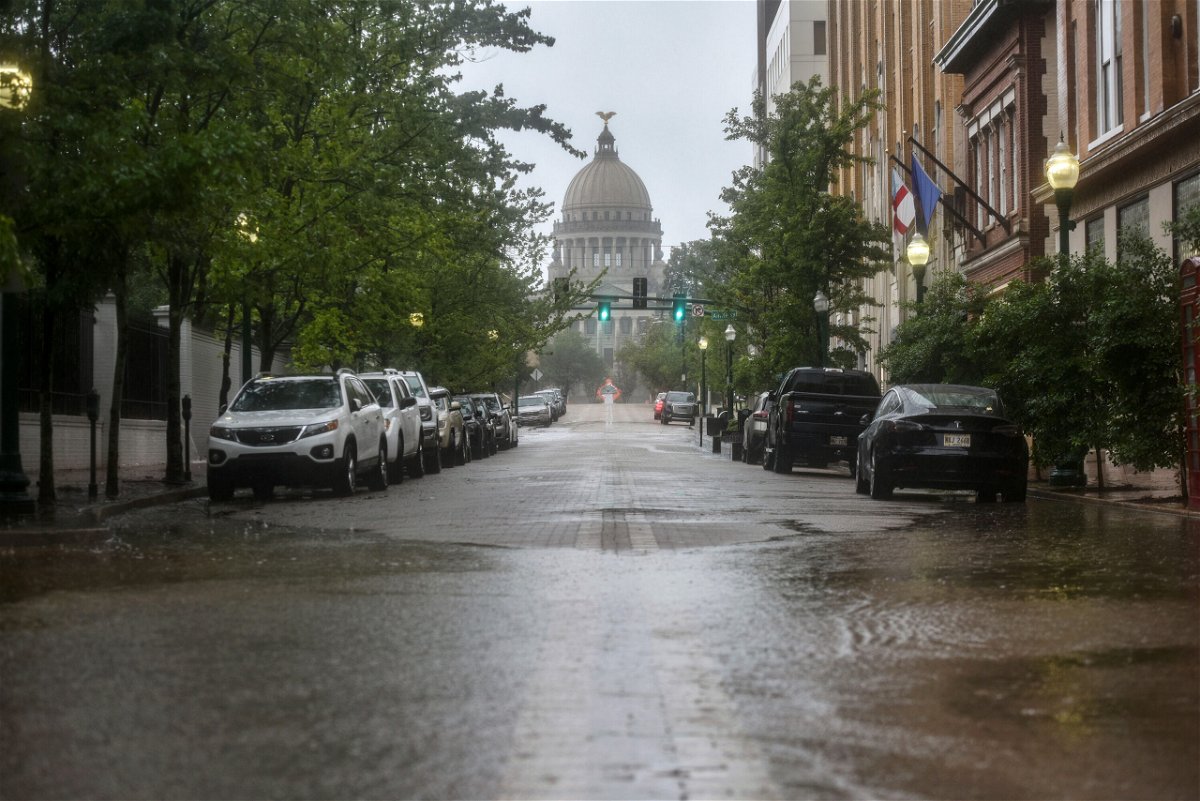<i>Hannah Mattix/AP</i><br/>After record-setting rainfall in August