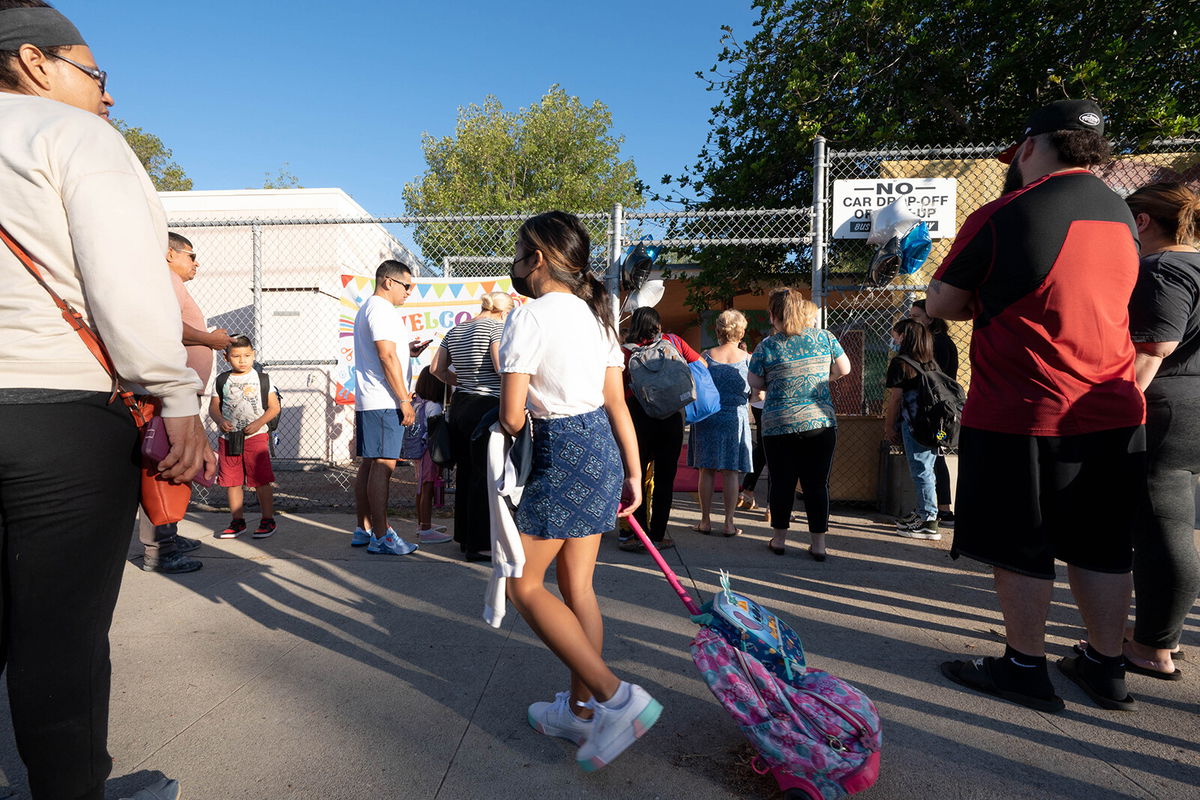 <i>David Crane/MediaNews Group/Los Angeles Daily News/Getty Images</i><br/>An elementary student in Georgia has tested positive for monkeypox