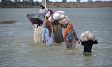 At least 33 million people have been affected by deadly flooding in Pakistan