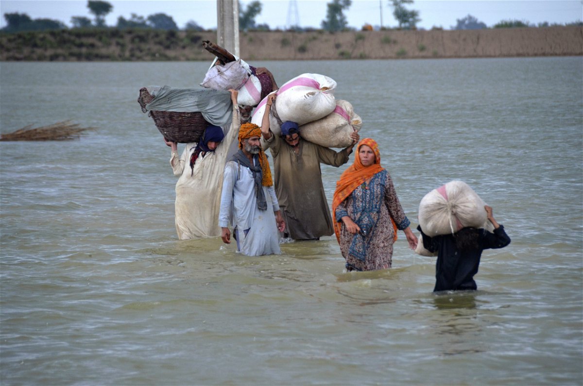 <i>Zahid Hussain/AP</i><br/>At least 33 million people have been affected by deadly flooding in Pakistan