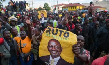 Supporters of William Ruto