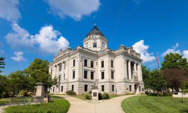 The Monroe County Courthouse in Bloomington