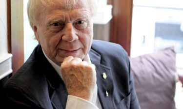 Director Wolfgang Petersen poses in Valencia