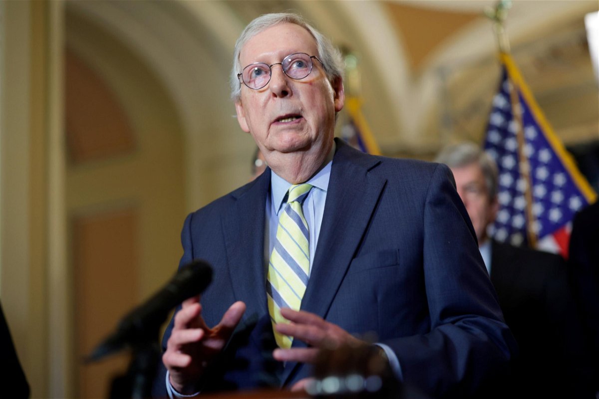 <i>Kevin Dietsch/Getty Images</i><br/>Senate Minority Leader Mitch McConnell