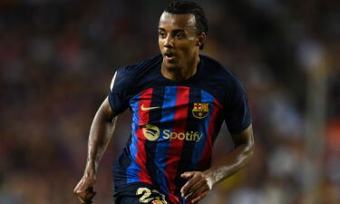 Jules Koundé made his first official start for Barcelona against Valladolid.