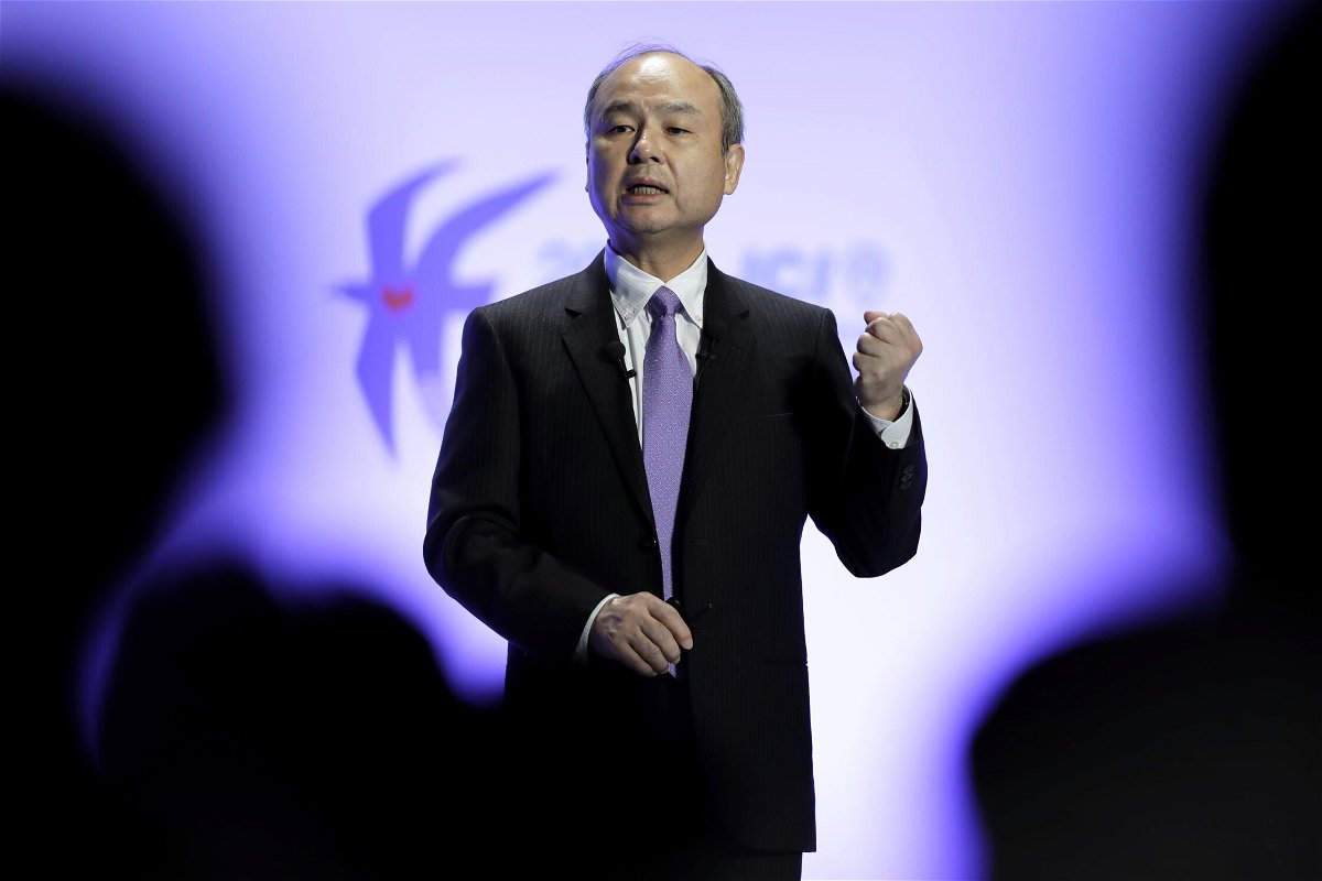 <i>Kiyoshi Ota/Bloomberg/Getty Images</i><br/>SoftBank is selling its stake in Alibaba after posting record losses on its tech bets this year. Pictured is Masayoshi Son