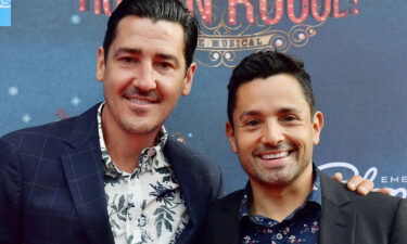 Jonathan Knight (left) revealed that he privately married his longtime partner Harley Rodriguez (right) this year after a years-long engagement.