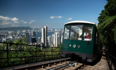 The tram has been ferrying locals and tourists alike to Hong Kong island's highest spot since 1888.