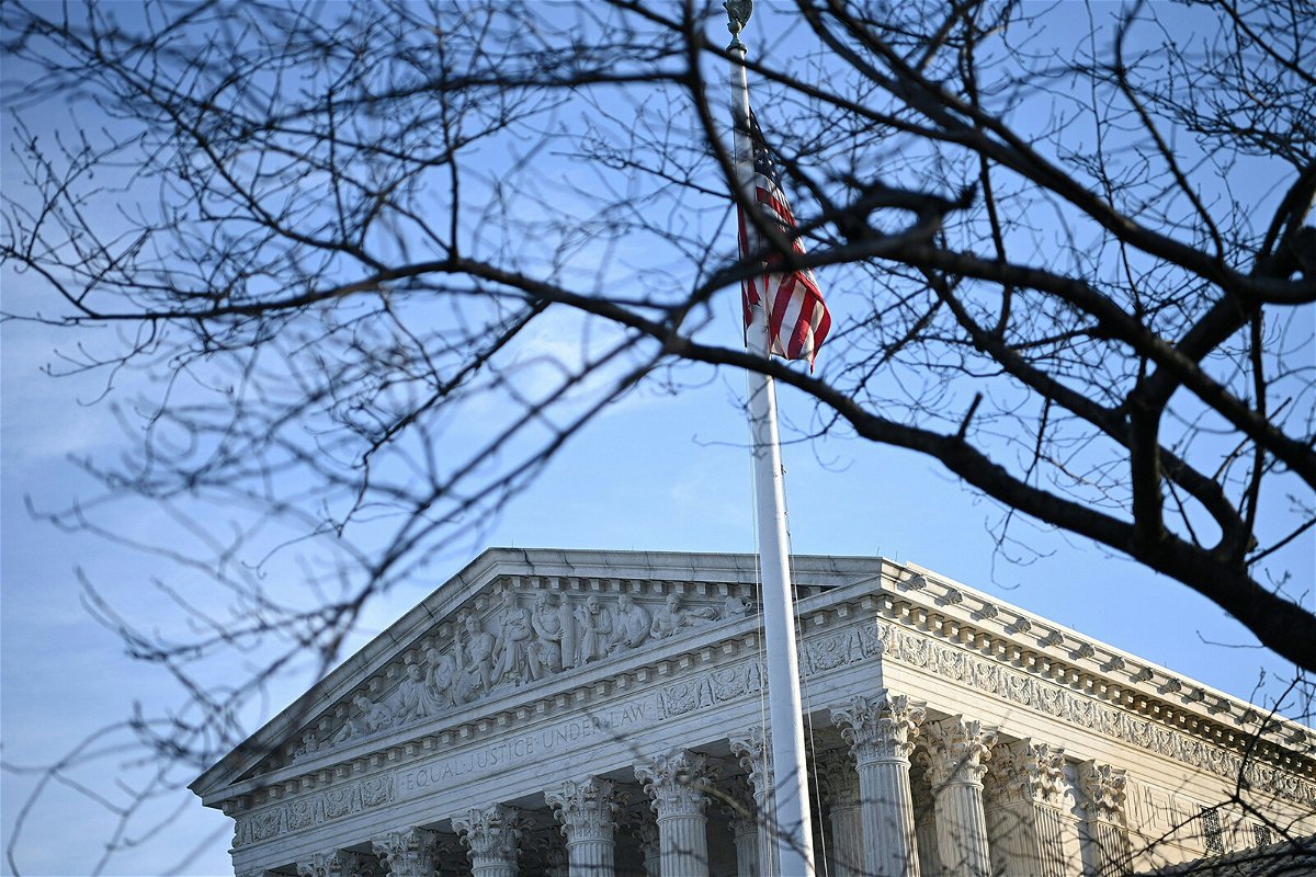 <i>Mandel Ngan/AFP/Getty Images</i><br/>The US Supreme Court is seen in Washington
