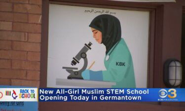 A new all-girl Muslim STEM school opens in Philadelphia's Germantown neighborhood.