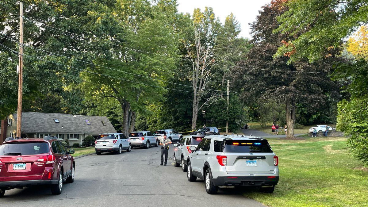 <i>WFSB</i><br/>Hartford and East Granby officers responded to a home on Wynding Hills Road in East Granby on August