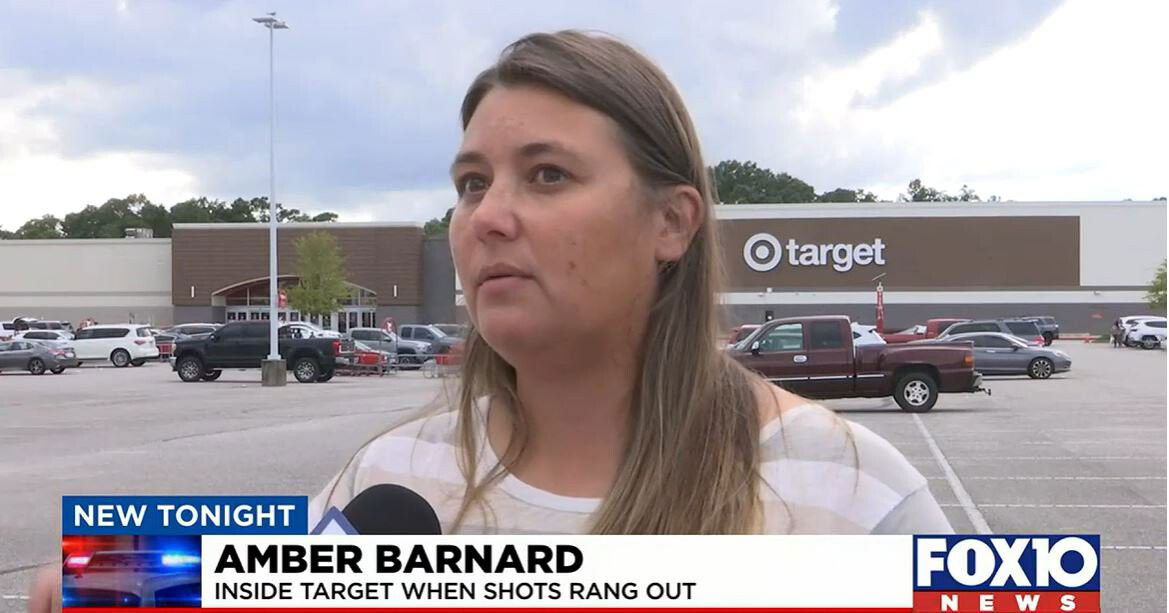 <i>WALA</i><br/>Amber Barnard was inside Target when shots rang out.