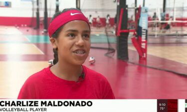 Atlanta teenager Charlize Maldonado lost her hearing as a baby and wore hearing aids before getting cochlear implants.