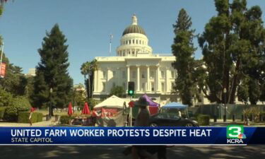 The United Farm Workers (UFW) and their supporters are on day seven of their 24-hour vigil at the State Capitol.