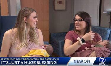 Best friends Emily Jones and Heather Jameson give birth within the same hour.
