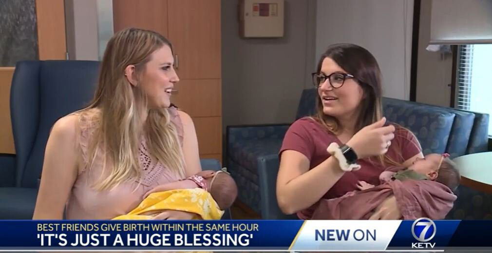<i>KETV</i><br/>Best friends Emily Jones and Heather Jameson give birth within the same hour.