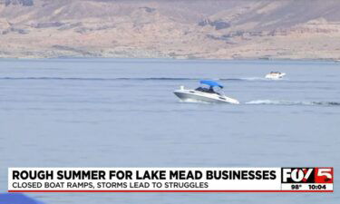 The summer on Lake Mead has been quieter than expected this year.