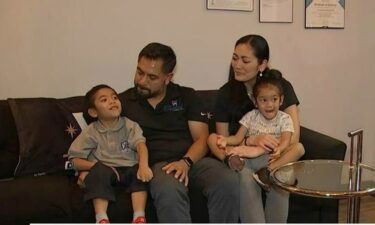 Las Vegas 6-year-old Anthony Marquez is born with half a heart.
