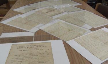 Scores of handwritten letters from a Civil War soldier to his wife have been donated to the Islip Historical Society by his family.