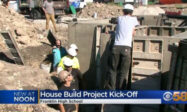 Franklin High School students who are taking Construction 2 this semester will be building a house from the ground up.