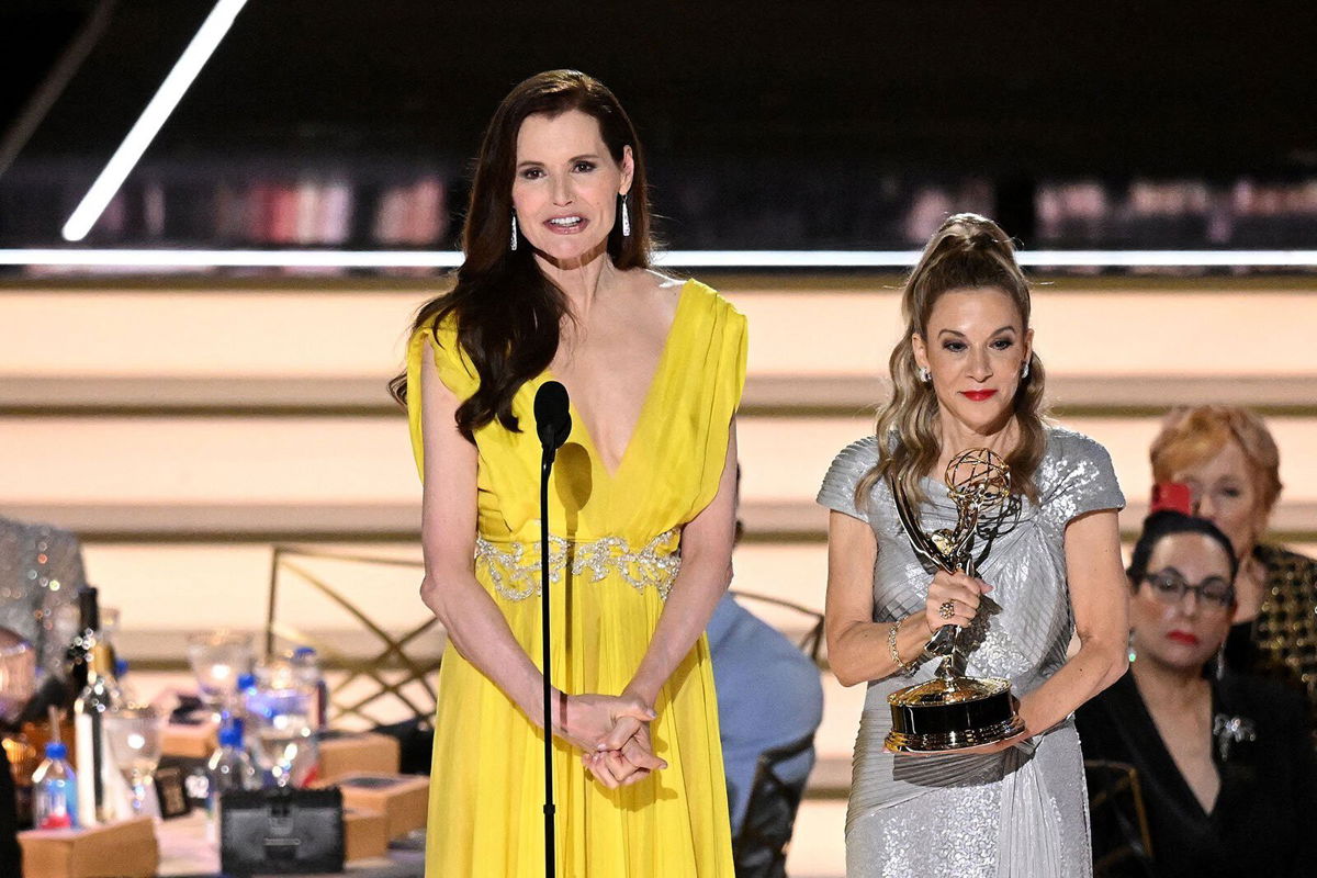 <i>Patrick T. Fallon/AFP/Getty Images</i><br/>Geena Davis