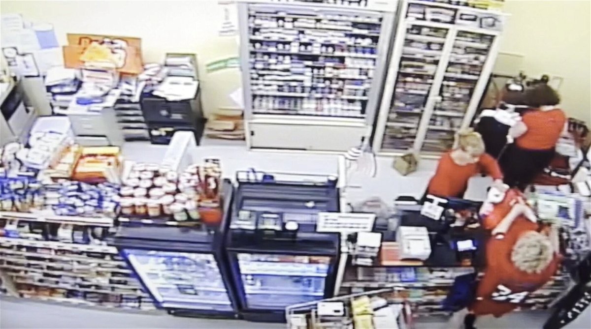 <i>Habersham County Sheriff's Office/WGCL</i><br/>Surveillance video released in the Deborah Collier investigation is pictured here.