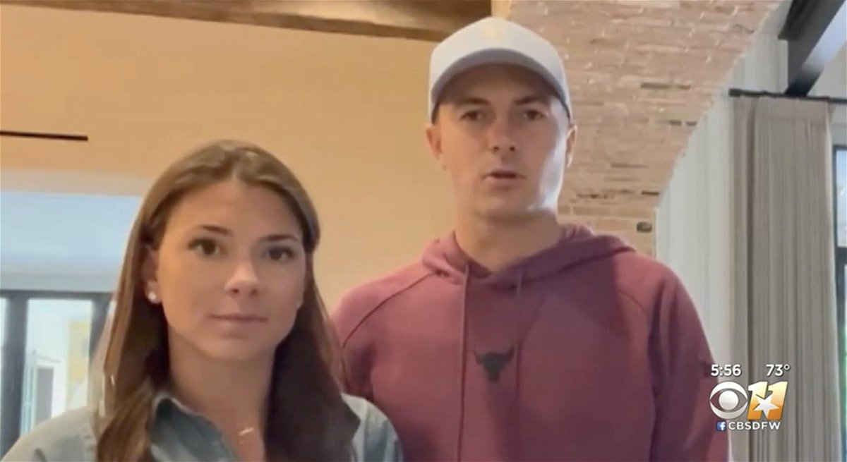 <i>KTVT</i><br/>The Jordan Spieth Family Foundation is committed to battling childhood cancer with Jordan Spieth (right) and his wife Annie at the forefront.