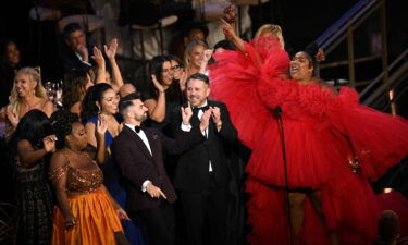 Lizzo celebrates her Emmy Award for "Lizzo's Watch Out For the Big Grrrls."