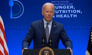 President Joe Biden on September 28 asked if a congresswoman who died last month was present at a White House food insecurity conference.