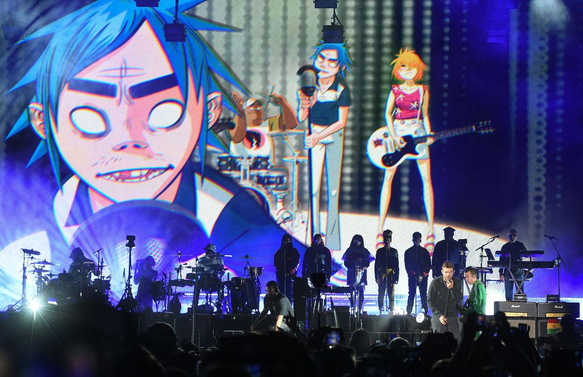 <i>Valerie Macon/AFP/Getty Images</i><br/>Gorillaz were an early adopter of digital avatars