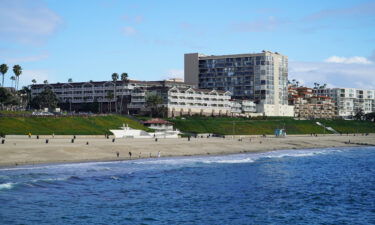 Right After Torrance/Redondo Beach is closed due to sewage discharge. Pictured is the Torrance Beach coastline.