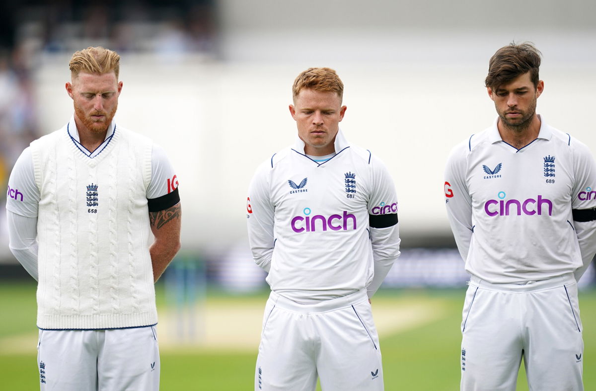 <i>John Walton/PA/Getty Images</i><br/>England players Ben Stokes (left)