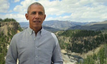 Former president Barack Obama in "Our Great National Parks." At the Creative Arts Emmy Awards ceremony