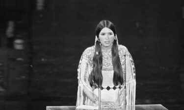 Sacheen Littlefeather declined an Oscar on behalf of Marlon Brando at the 1973 Academy Awards in protest of how Hollywood depicted Native Americans onscreen.