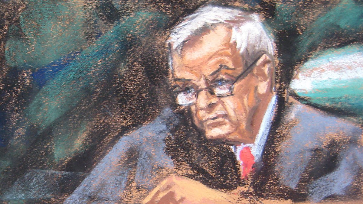 <i>Jane Rosenberg/Reuters/FILE</i><br/>A sketch of Dearie from a court case in 2013. The Justice Department and former President Donald Trump's legal team have found rare agreement in a potential candidate to serve as the special master tasked with reviewing the documents seized from Mar-a-Lago.