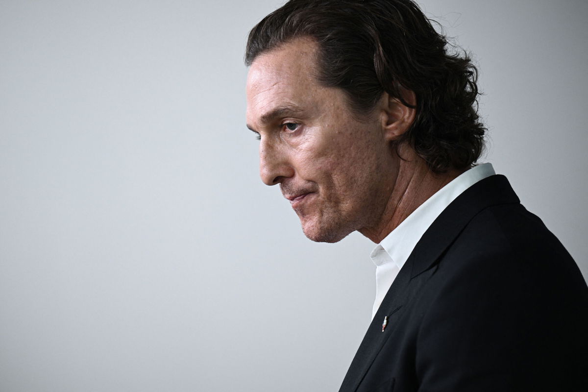 <i>BRENDAN SMIALOWSKI/AFP via Getty Images</i><br/>Matthew McConaughey