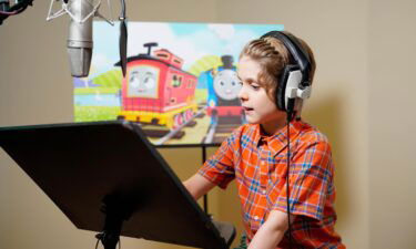 Elliott Garcia voices Bruno the Brake Car in the UK version of "Thomas & Friends."